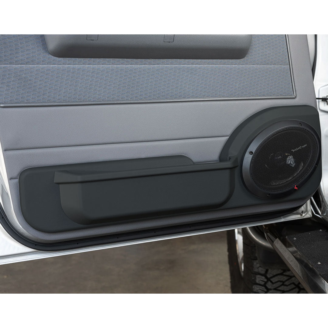 Cruiser Consoles Front and Rear Speaker Pods 6.5" Black (Set of 4 Doors) | SETPOD7065BLACK