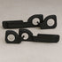 Cruiser Consoles Front and Rear Speaker Pods 6.5" Black (Set of 4 Doors) | SETPOD7065BLACK