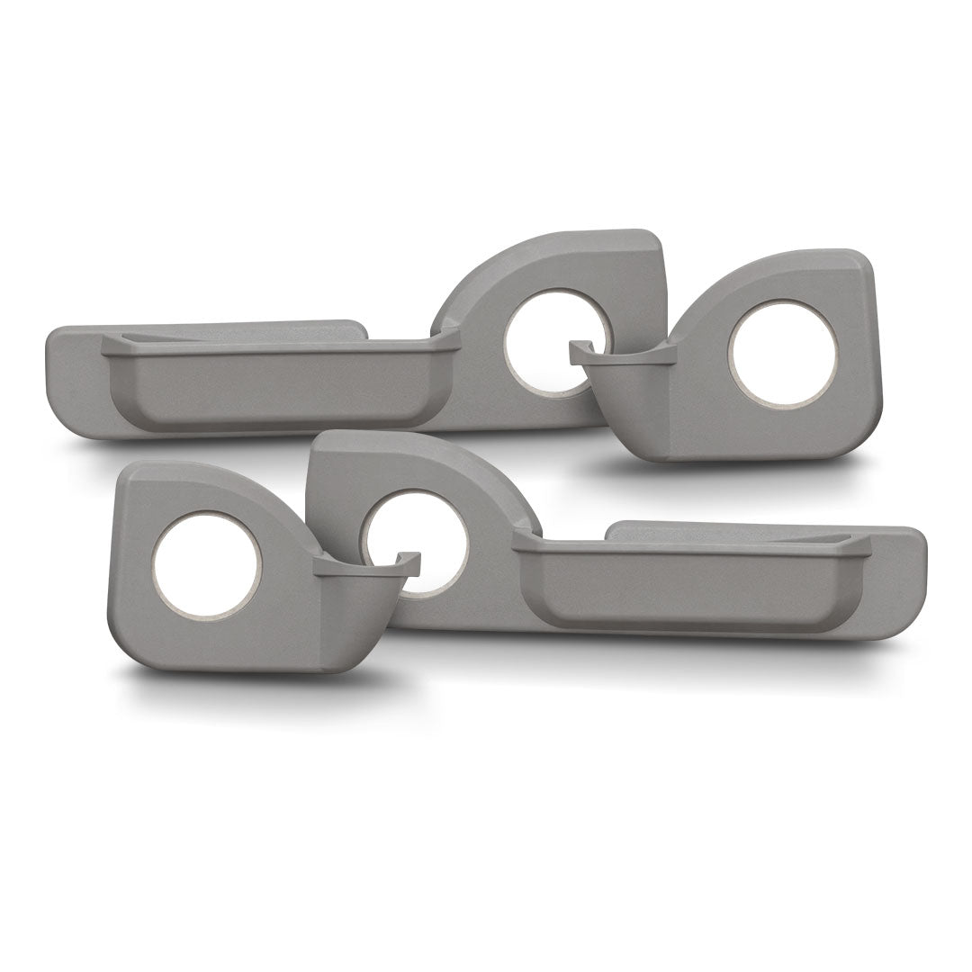 Cruiser Consoles Front and Rear Speaker Pods 6.5" Grey (Set of 4 Doors) | SETPOD7065GREY