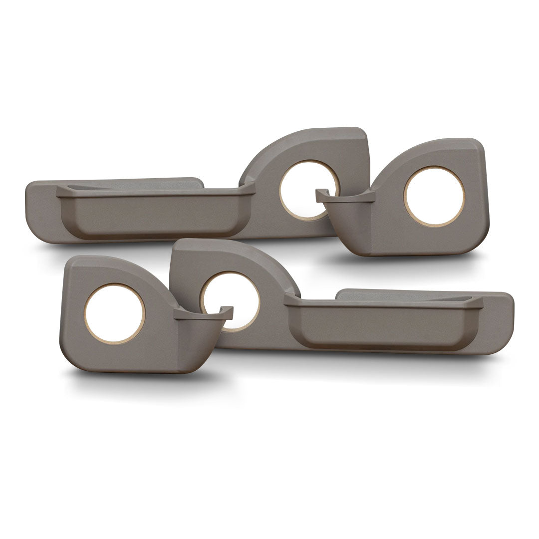 Cruiser Consoles Front and Rear Speaker Pods 6.5" Tan/Beige (Set of 4 Doors) | SETPOD7065TANBEIGE
