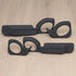 Cruiser Consoles Front and Rear Speaker Pods 6x9" Black (Set of 4 Doors) | SETPOD7069BLACK