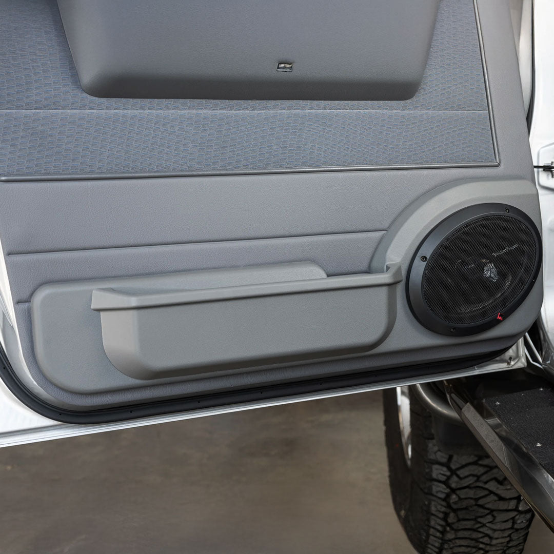 Cruiser Consoles Front and Rear Speaker Pods 6x9" Grey (Set of 4 Doors) | SETPOD7069GREY
