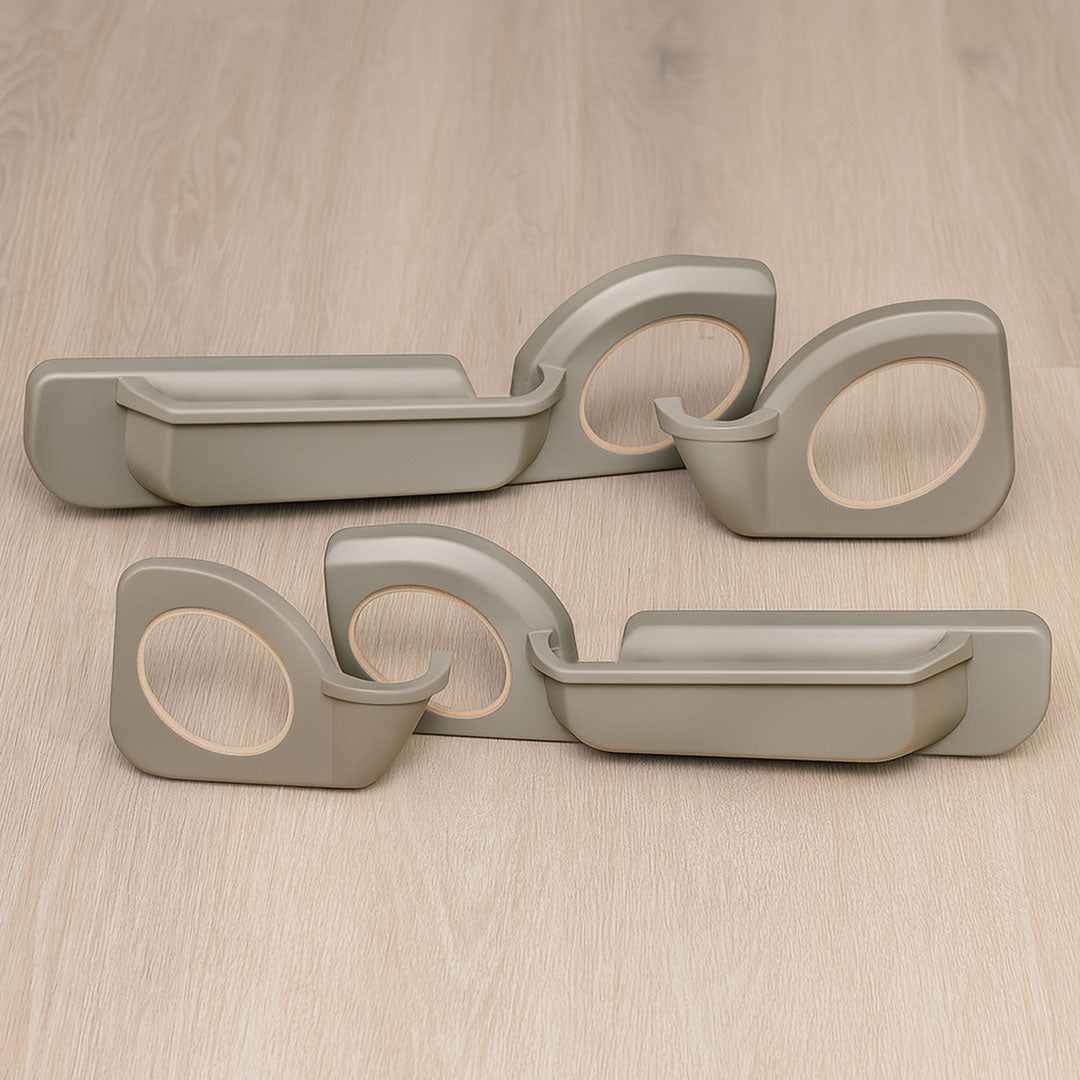 Cruiser Consoles Front and Rear Speaker Pods 6x9" Tan/Beige (Set of 4 Doors) | SETPOD7069TANBEIGE