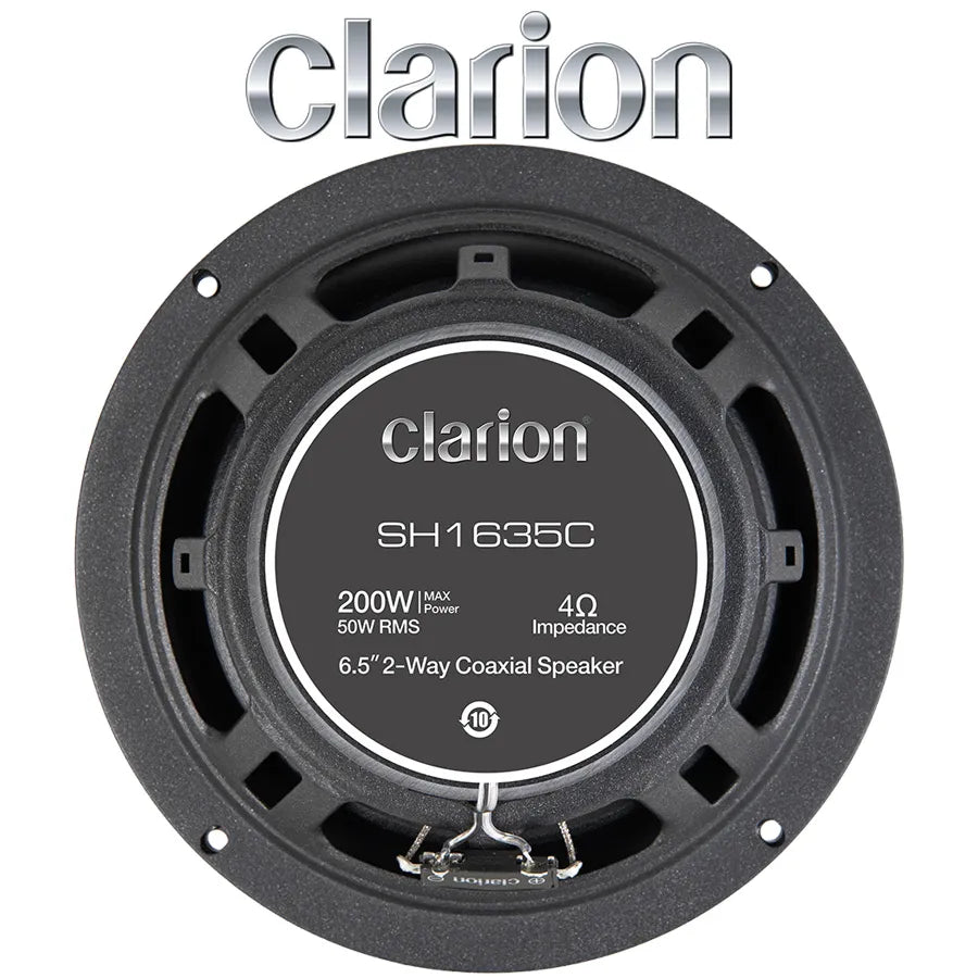 CLARION SH1635C 6.5-Inch Coaxial Car Speakers
