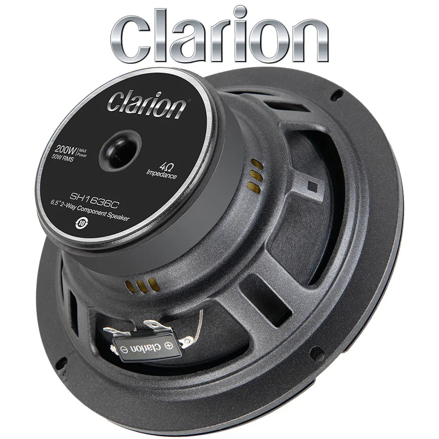 CLARION SH1636C 6.5-Inch Coaxial Car Speakers