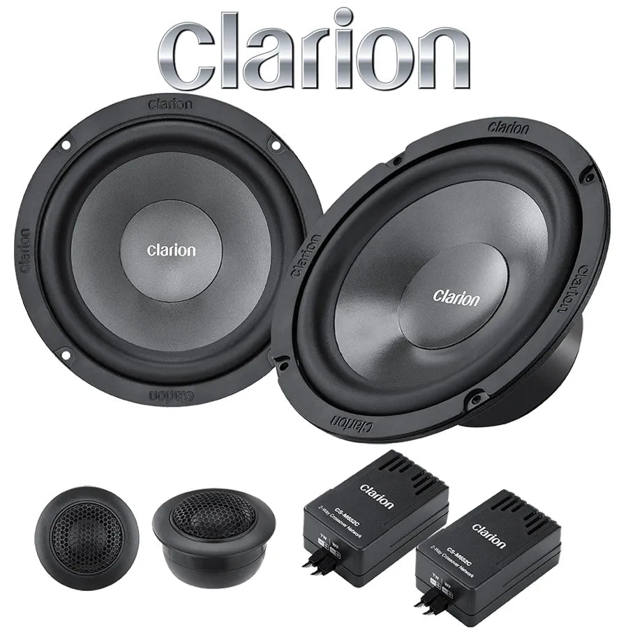 CLARION SH1636C 6.5-Inch Coaxial Car Speakers
