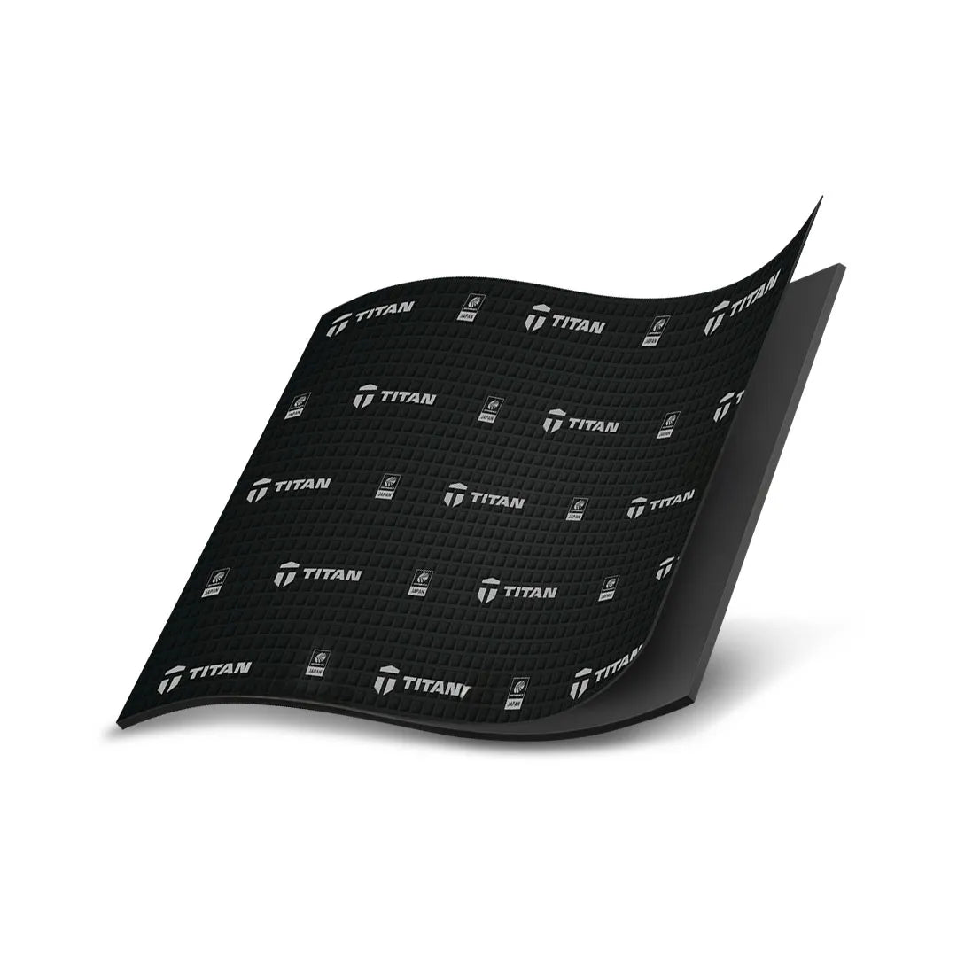 TITAN SHIELD 4 | Premium Acoustic & Vibration Deadening Sheets – 4-Pack Noise & Heat Insulation for Cars