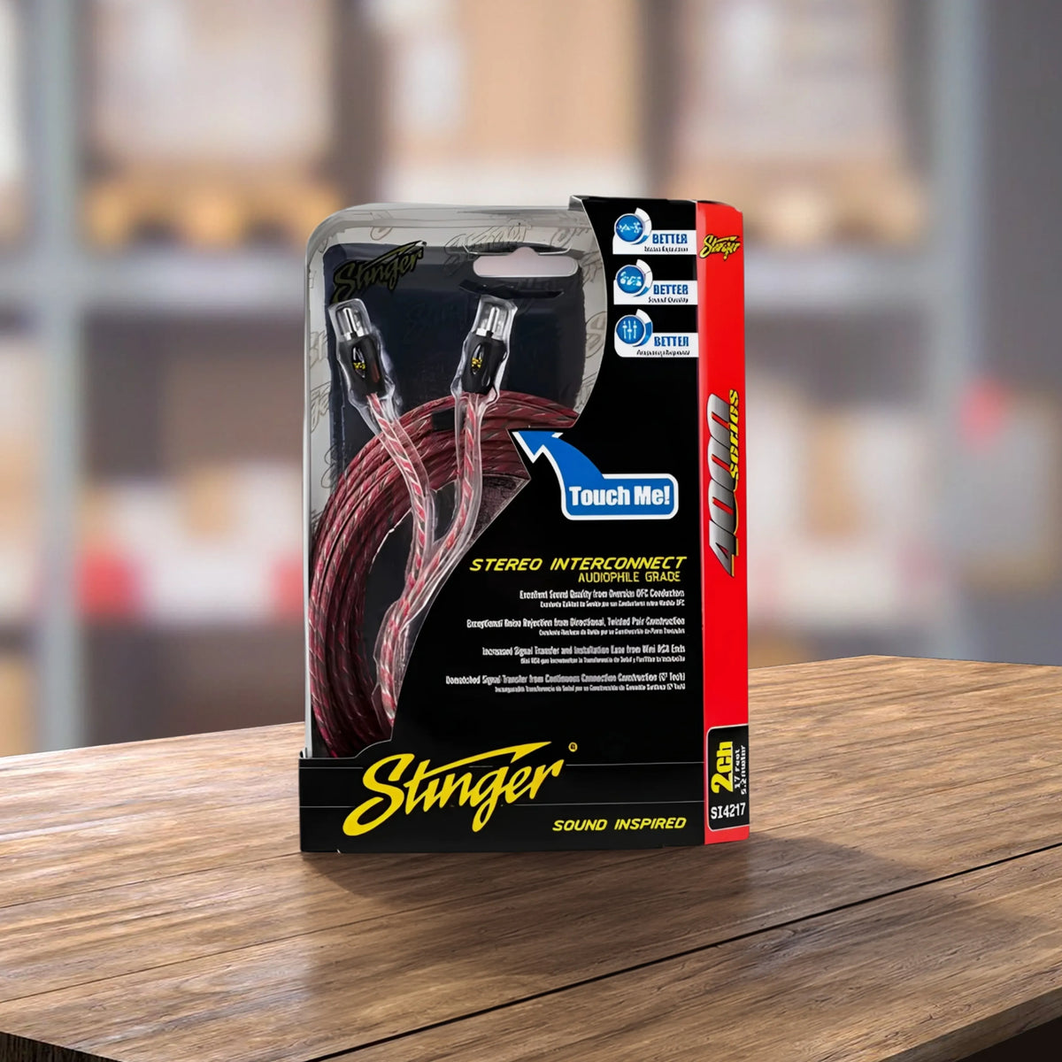 Stinger SI4217 5m 4000 Series 2 Channel RCA Interconnects, view 6