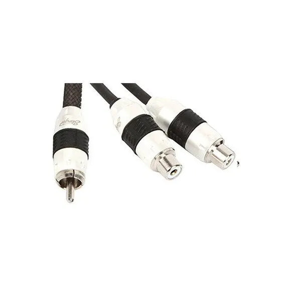 Stinger SI82YF 8000 Series RCA Y-Splitter 2 Female to 1 Male