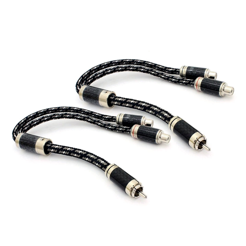 Stinger SI92YF Female Audiophile Splitter RCA Lead