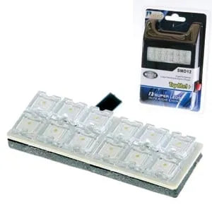 Aerpro SMD12W 12X Super LED Lamp White Suit Festoon/Bayonet/T10