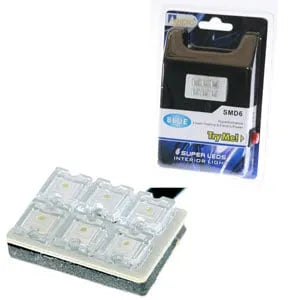 Aerpro SMD6B 6X Super LED Lamp Blue Suit Festoon/Bayonet/T10
