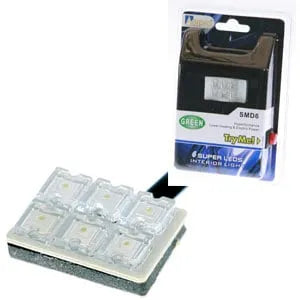 Aerpro SMD6G 6X Super LED Lamp Green Suit Festoon/Bayonet/T10