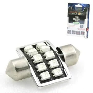 Aerpro SMD97G 10X Super SMD LED 31mm Festoon Interior Globe Green
