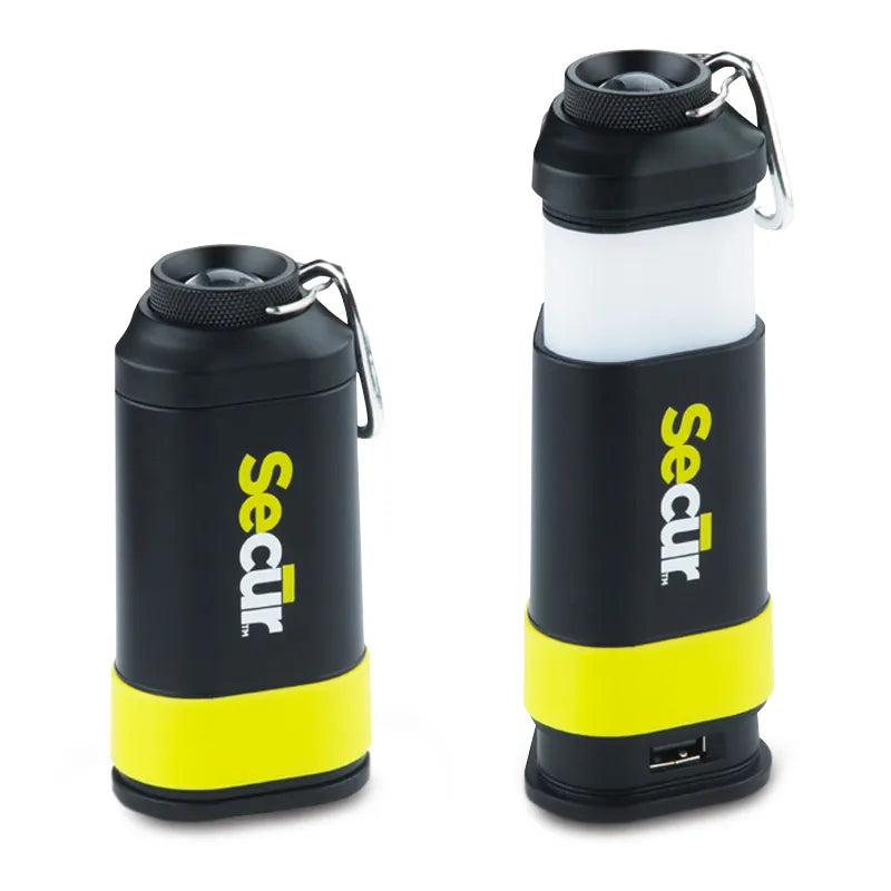 Secur SP-1100 Four-In-One Light & Power Bank