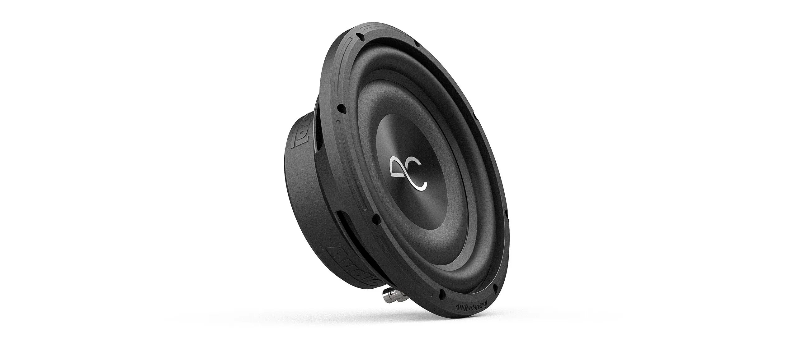 AudioControl SPC-10S4 Space 10" Single 4-Ohm Low Profile Subwoofer