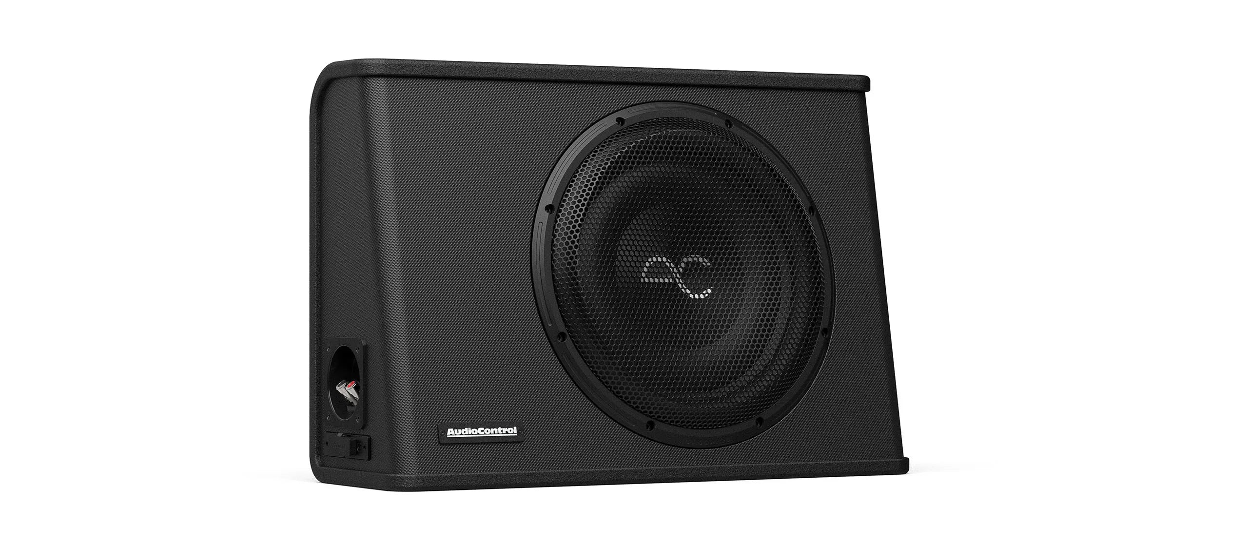 AudioControl SPC-W12 Space 12" Sealed Wedge Subwoofer Enclosure | Premium Loaded Bass System