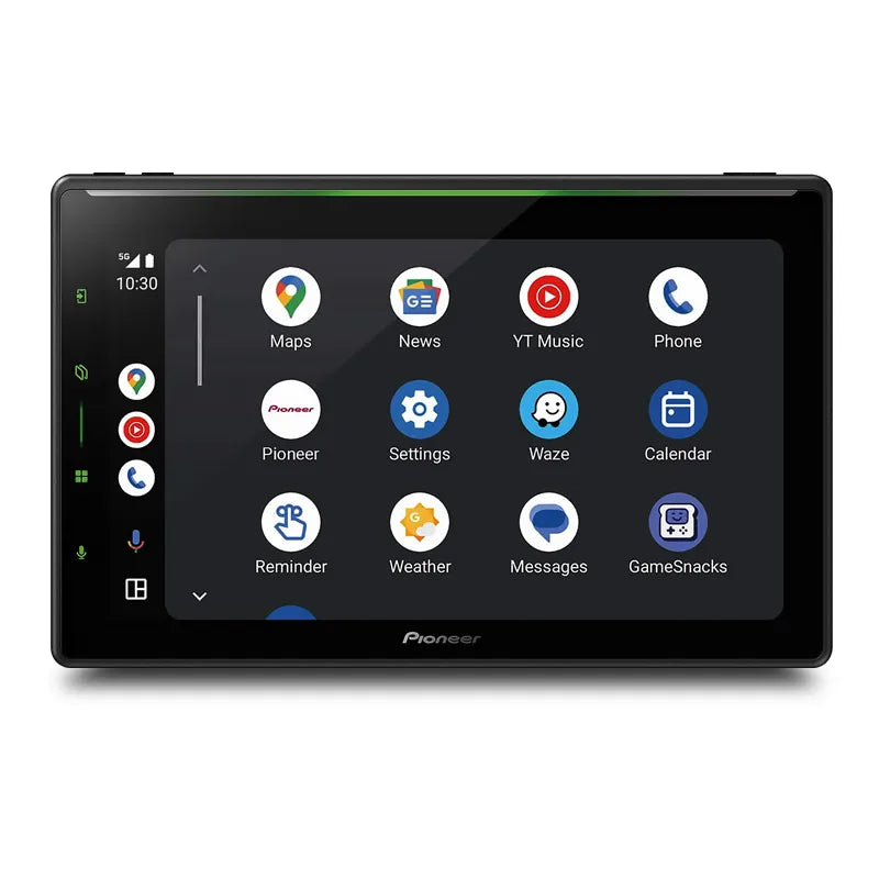 Pioneer SPH-EVO107DAB showing multiple apps 