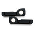 Cruiser Consoles Pair of Front Speaker Pods 6.5 Inch Black | SPOD7065BLACK