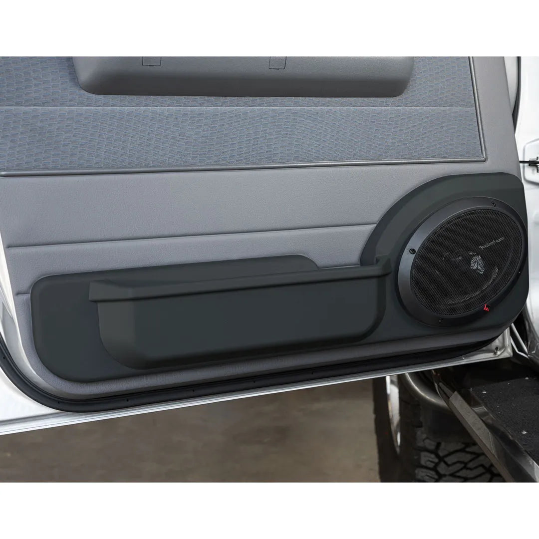Cruiser Consoles Pair of Front Speaker Pods 6.5 Inch Black | SPOD7065BLACK