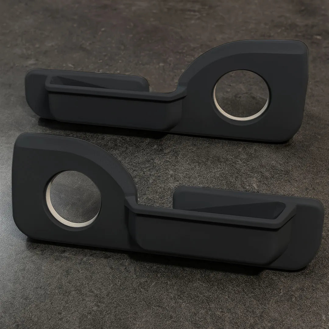 Cruiser Consoles Pair of Front Speaker Pods 6.5 Inch Black | SPOD7065BLACK