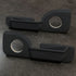 Cruiser Consoles Pair of Front Speaker Pods 6.5 Inch Black | SPOD7065BLACK