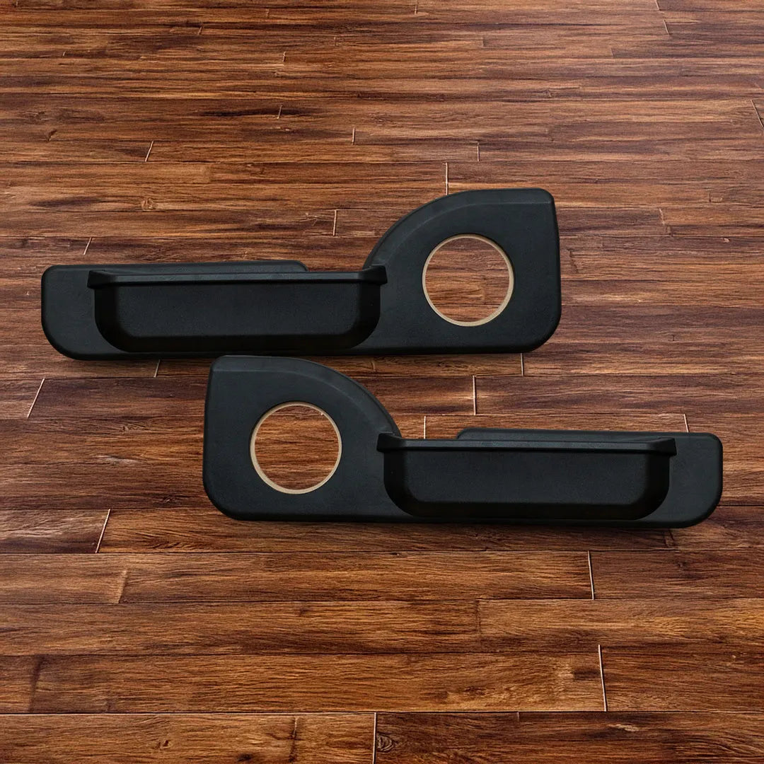 Cruiser Consoles Pair of Front Speaker Pods 6.5 Inch Black | SPOD7065BLACK