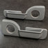 Cruiser Consoles Pair of Front Speaker Pods 6.5 Inch Grey | SPOD7065GREY