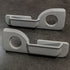 Cruiser Consoles Pair of Front Speaker Pods 6.5 Inch Grey | SPOD7065GREY