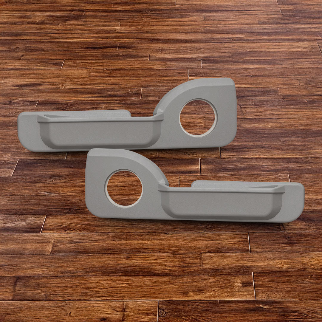 Cruiser Consoles Pair of Front Speaker Pods 6.5 Inch Grey | SPOD7065GREY