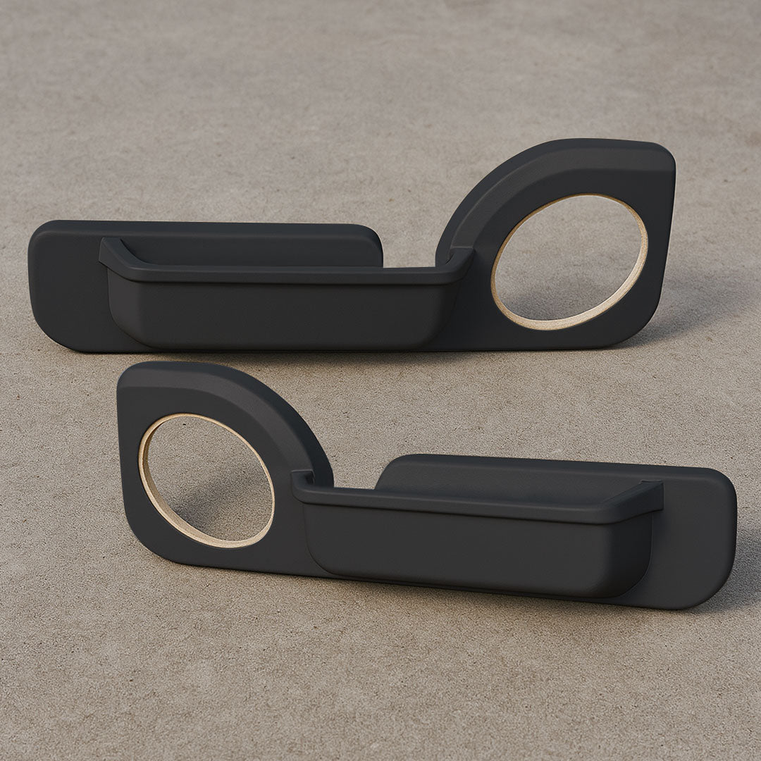 Cruiser Consoles Pair of Front Speaker Pods 6 X 9 Inch Black | SPOD7069BLACK