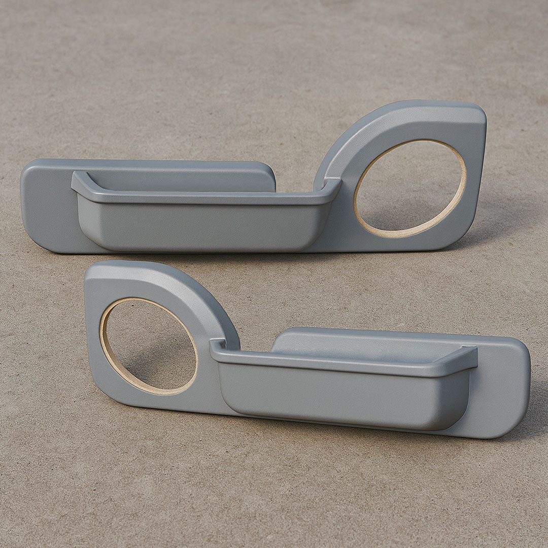 Cruiser Consoles Pair of Front Speaker Pods 6 X 9 Inch Grey | SPOD7069GREY