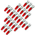 Stinger SPT5104R 25 Pack Pro 4GA 5/16" Red Ring Terminals
