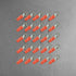 Stinger SPT5104R 25 Pack Pro 4GA 5/16" Red Ring Terminals