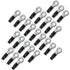 Stinger SPT5108B 25 Pack Pro 8GA Input to 5/16" Black Ring Shoc-Krome