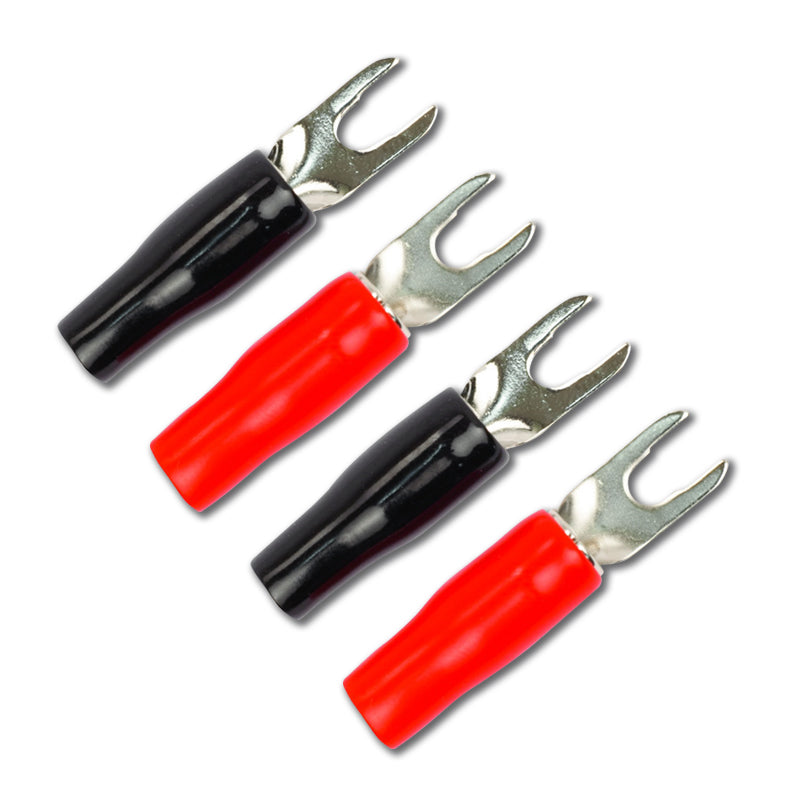 Stinger SPT5118 8 Gauge PRO Series Boot Fork #8 Spade Terminals