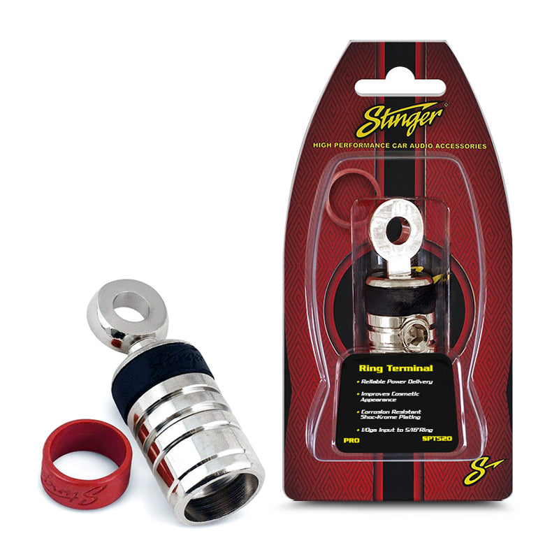 Stinger SPT520 PRO Ring Terminal 1/0 Gauge 5/16" Hole