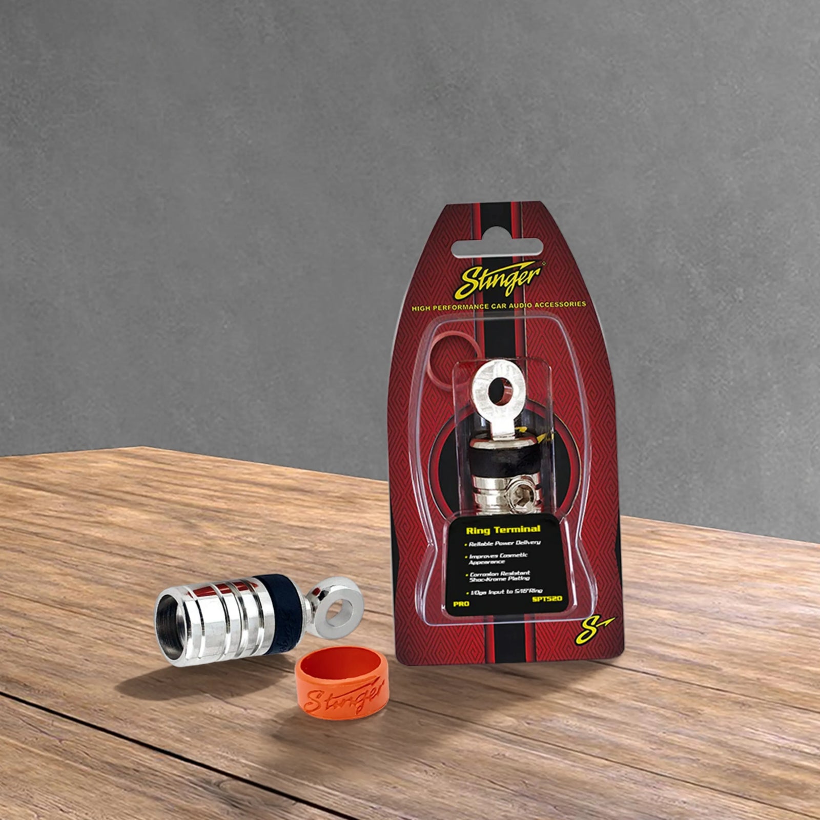 Stinger SPT520 PRO Ring Terminal 1/0 Gauge 5/16