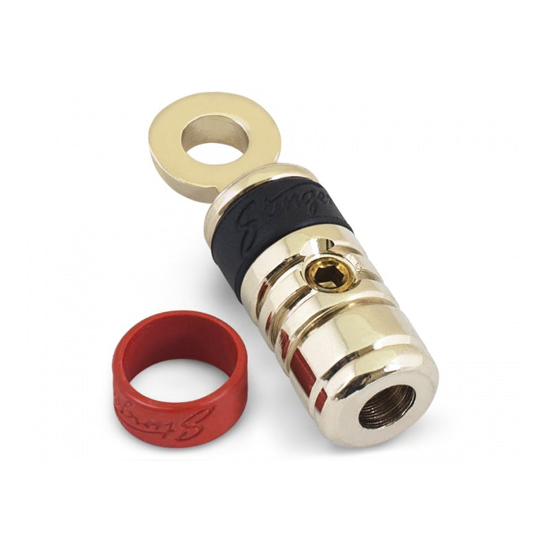 Stinger SPT828 8GA Grub Screw Gold Ring Terminal