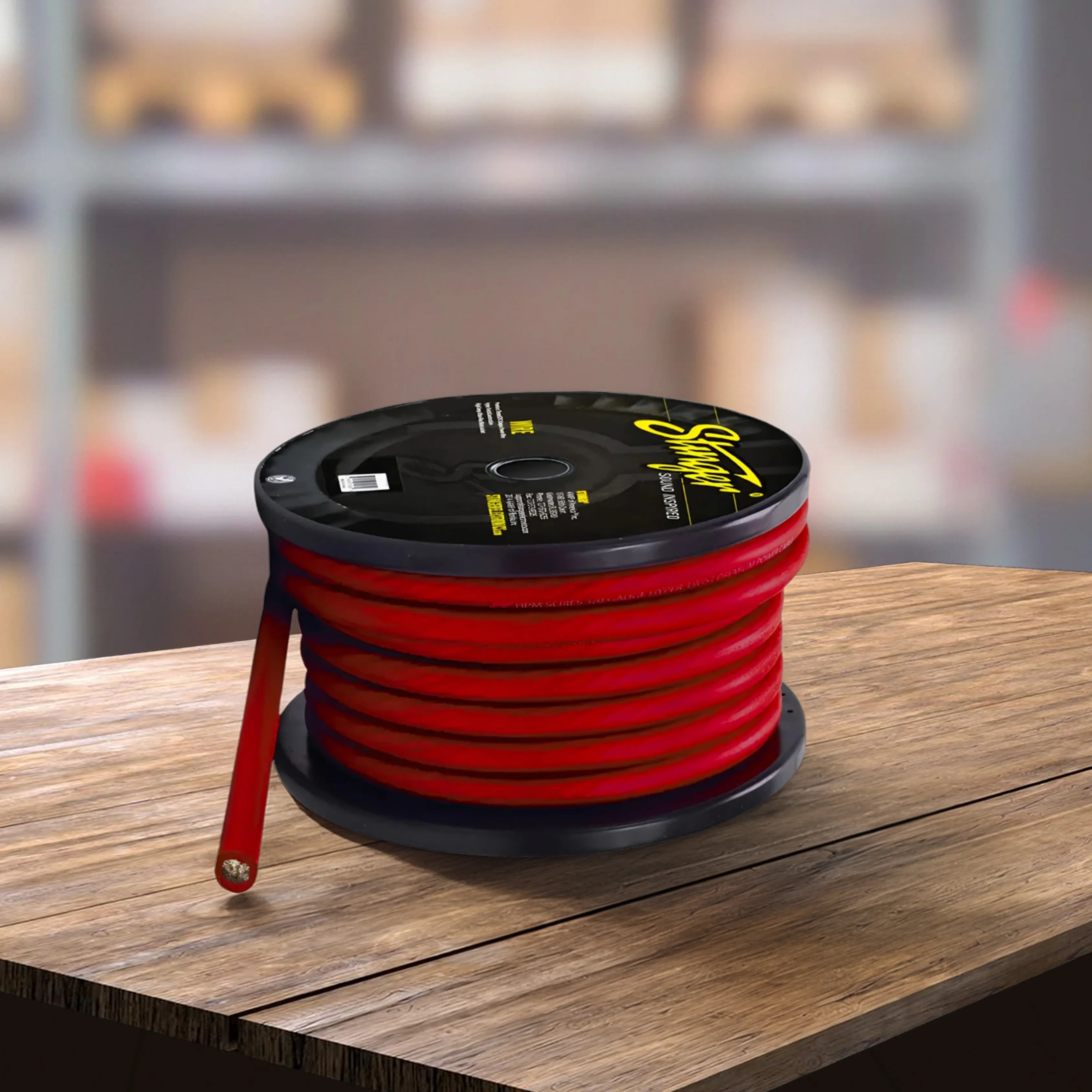 Stinger SPW10TR 15 Meter Roll 1/0GA Red Cable