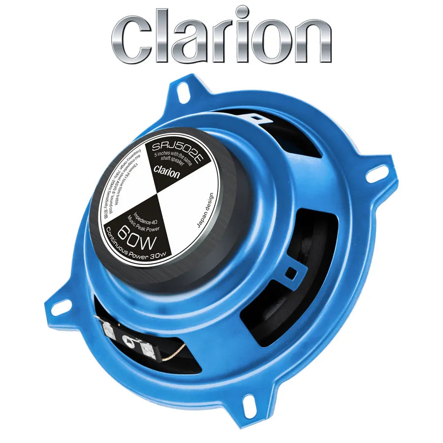 CLARION SRJ502E 5-Inch Coaxial Car Speakers