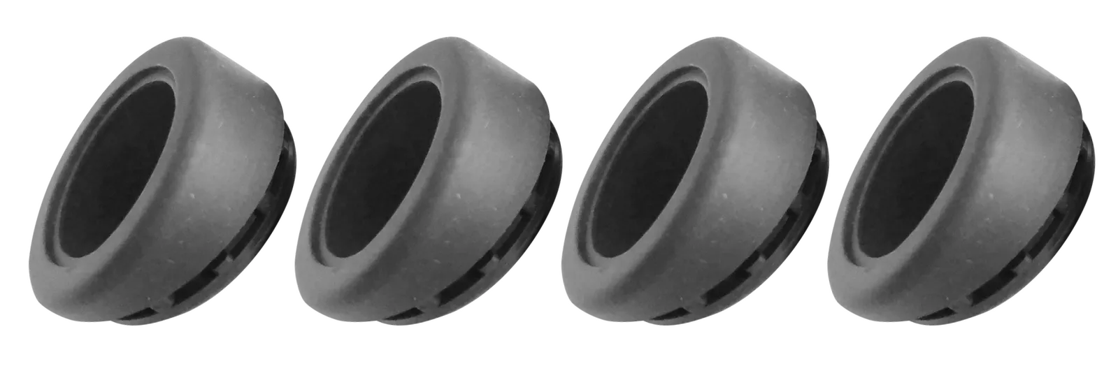 Mongoose SRS-02 Rubber Sleeves 15 Degree for Wireless Parking Sensor Metal Bumper Installation