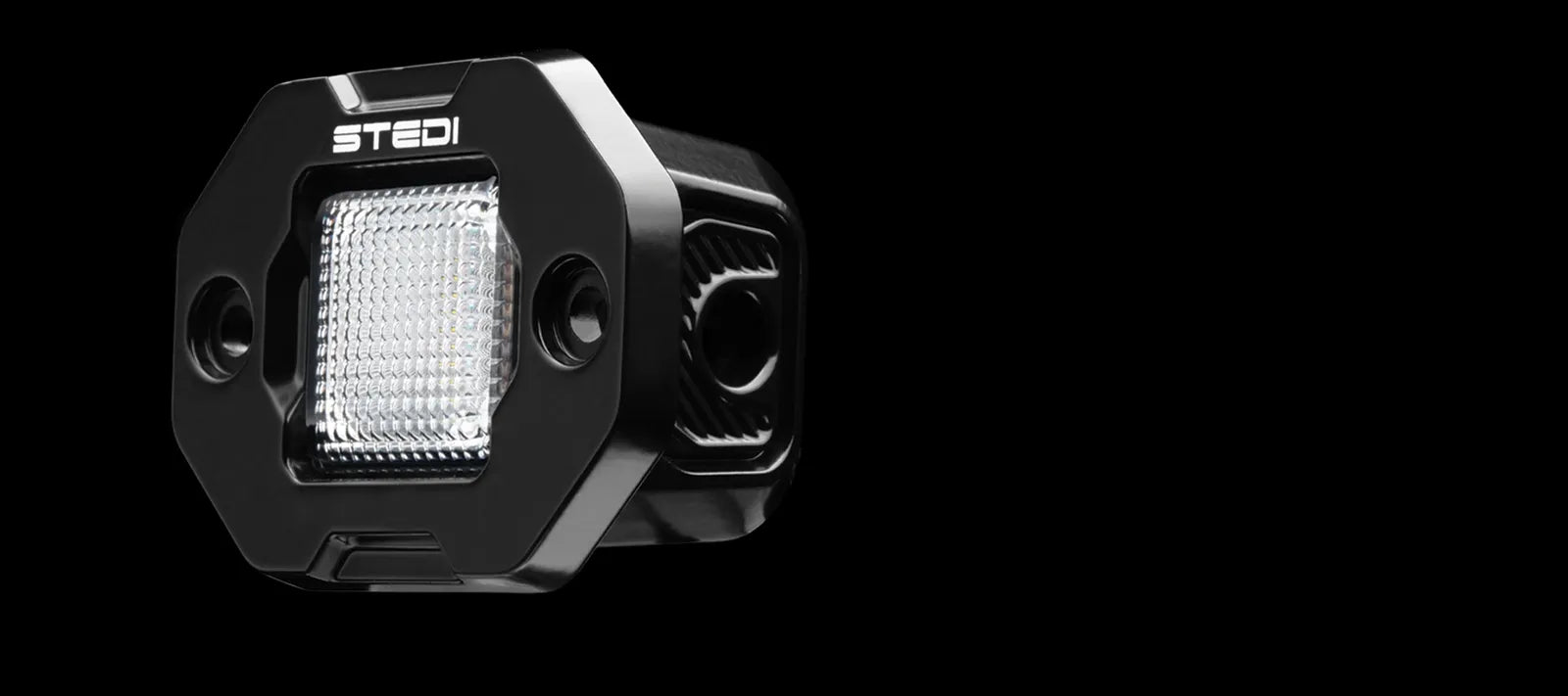 STEDI ST-04-G1-002 G1 Black Flush Work Light CREE XP-L2