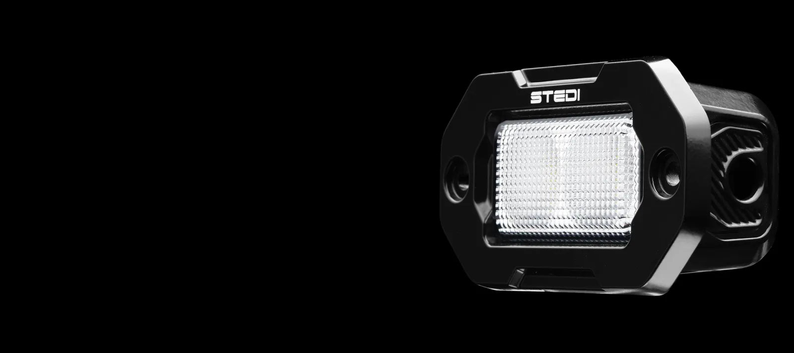 STEDI ST-04-G2-002 G2 Black Flush Flood Work Light CREE XP-L2