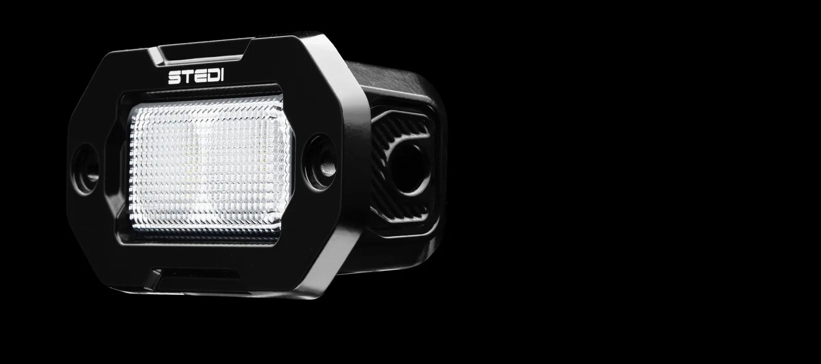 STEDI ST-04-G2-002 G2 Black Flush Flood Work Light CREE XP-L2