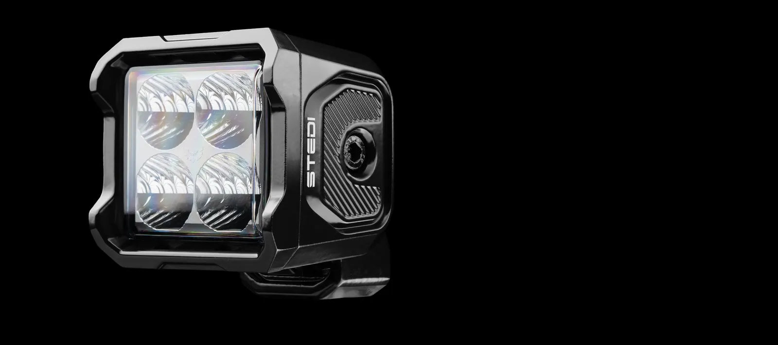 STEDI ST-04-G4-002 G4 Black Hybrid Spot Flood Work Light