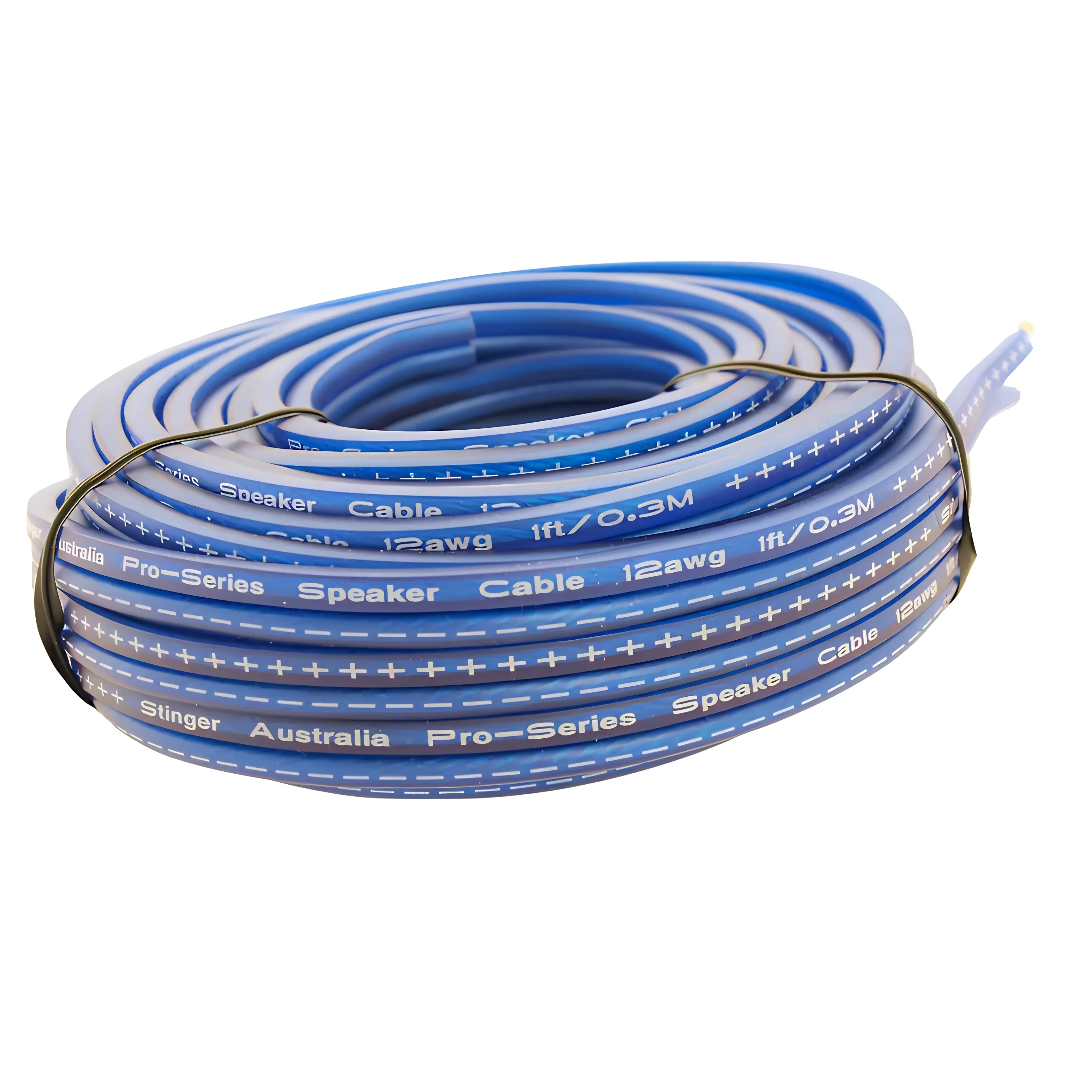 Stinger ST12SPKB 12 Meter Roll 12GA Blue Speaker Cable