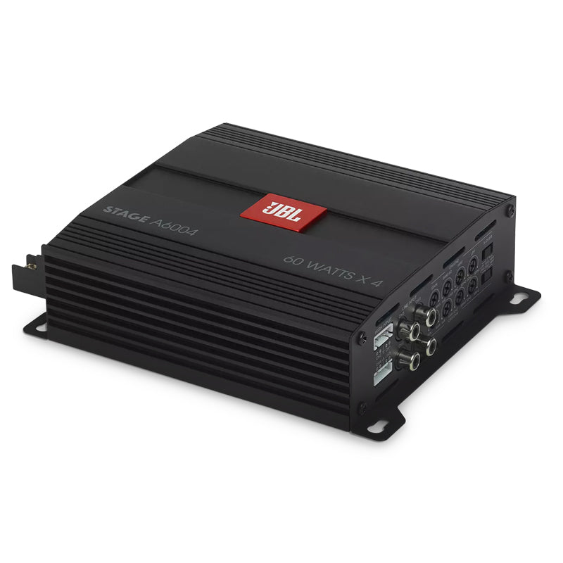 JBL Stage A6004 60 Watts RMS X 4 @ 4 Ohms - High Level Input 4-Channel Car Amplifier