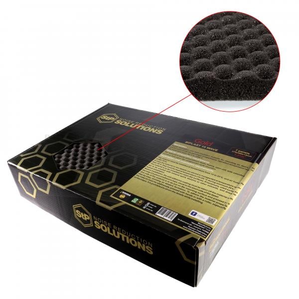 STP STPBIW15 | STP GOLD LINE BIPLAST WAVE: 15MM SOUND-ABSORPTION, VIBRATION-DAMPING, HEAT-INSULATING AND ANTI-SQUEAK MATERIAL