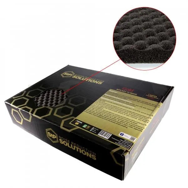 STP STPBIW15 | STP GOLD LINE BIPLAST WAVE: 15MM SOUND-ABSORPTION, VIBRATION-DAMPING, HEAT-INSULATING AND ANTI-SQUEAK MATERIAL